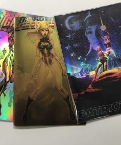 chrome covered comic books