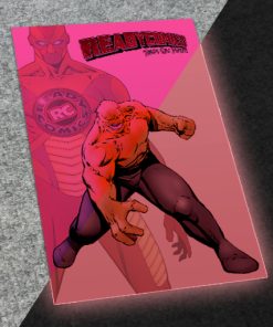 Glow in the Dark Comic Books (Pink)