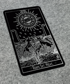 Metal Tarot Cards (Black Metal)
