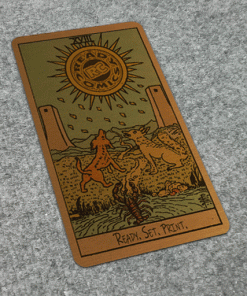 Metal Tarot Cards (Copper Metal)