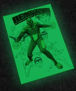 Glow in the Dark Trading Cards (Neon Green)